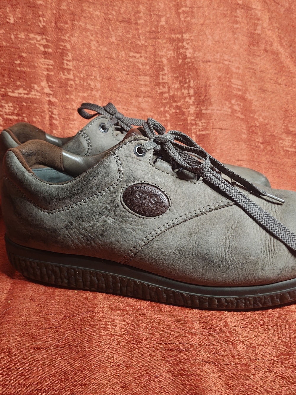 SAS Men's Casual Lace-Up Loafers in Gray